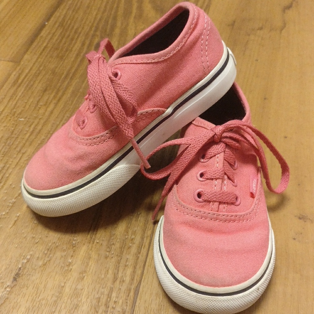 Cute Pink Low Top Baby Vans