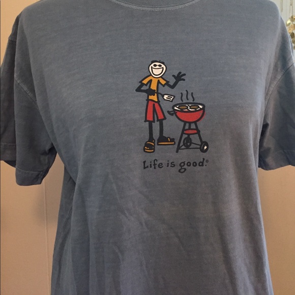 New Life Is Good T Shirt, Men's size small - Picture 2 of 4