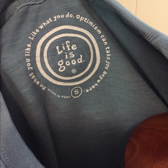 New Life Is Good T Shirt, Men's size small - Picture 4 of 4