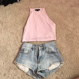 High waisted shorts!