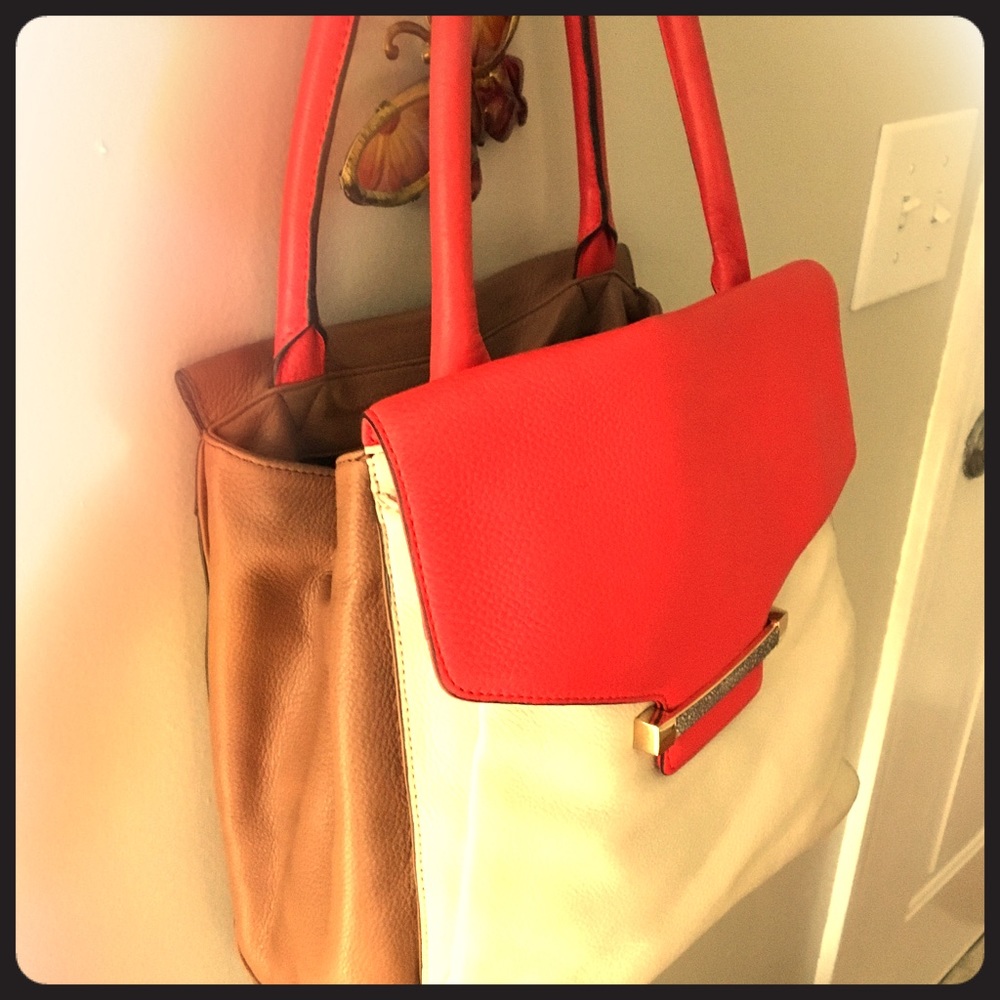 Vince Camuto Leather Handbag