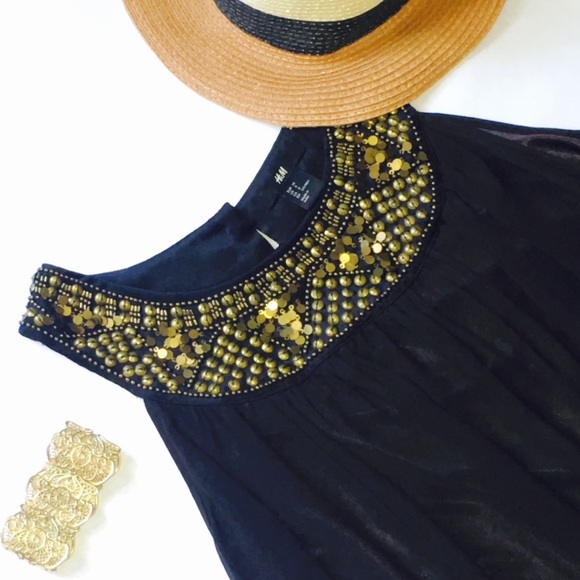 Beaded Chiffon Dress! - Picture 2 of 6