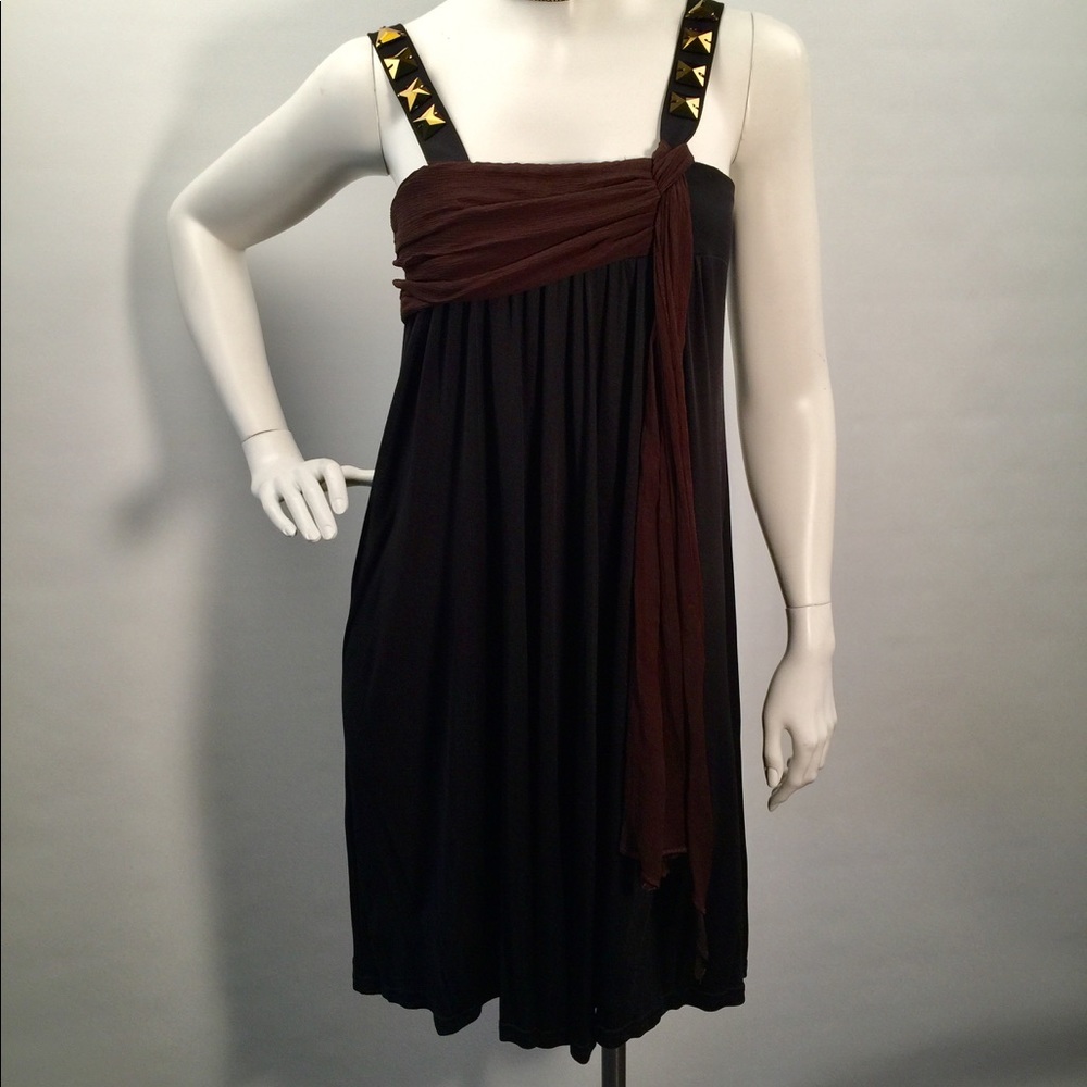 Prairie NY black beaded dress.