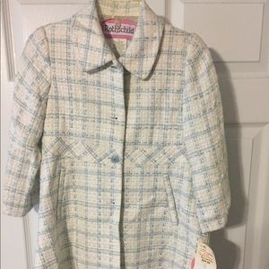 Girls Rothschild jacket w/ matching hat. Size 6.