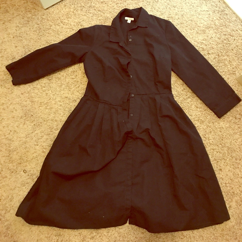 Gap long sleeve shirt dress