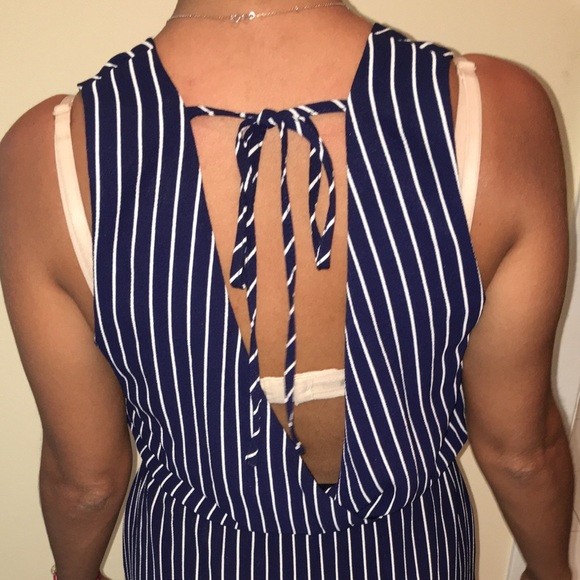 HYFVE WOMENS NAVY STRIPE DRESS SHORTS SIZE SMALL - Picture 6 of 7