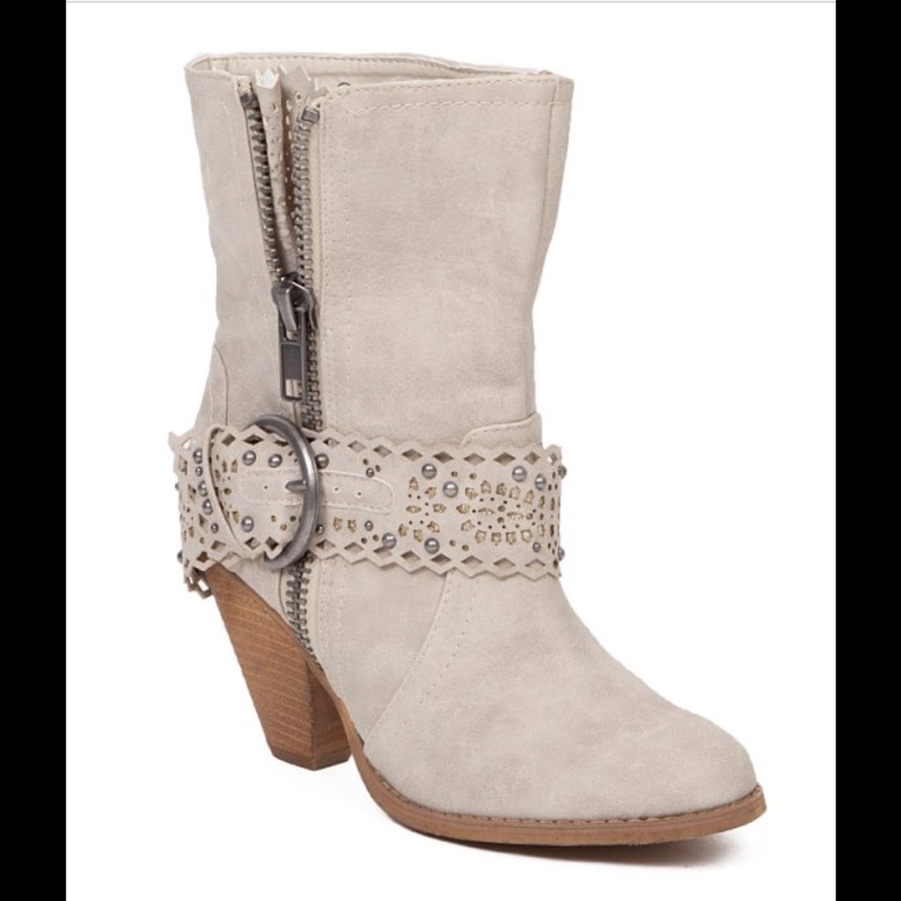 Not Rated Glitter Prairie Cream Boots 🔥🔥SALE🔥🔥