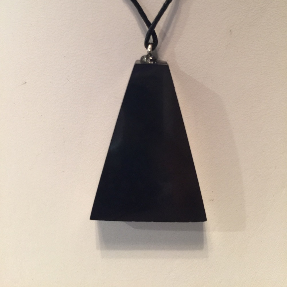Trapeze Shungite Necklace