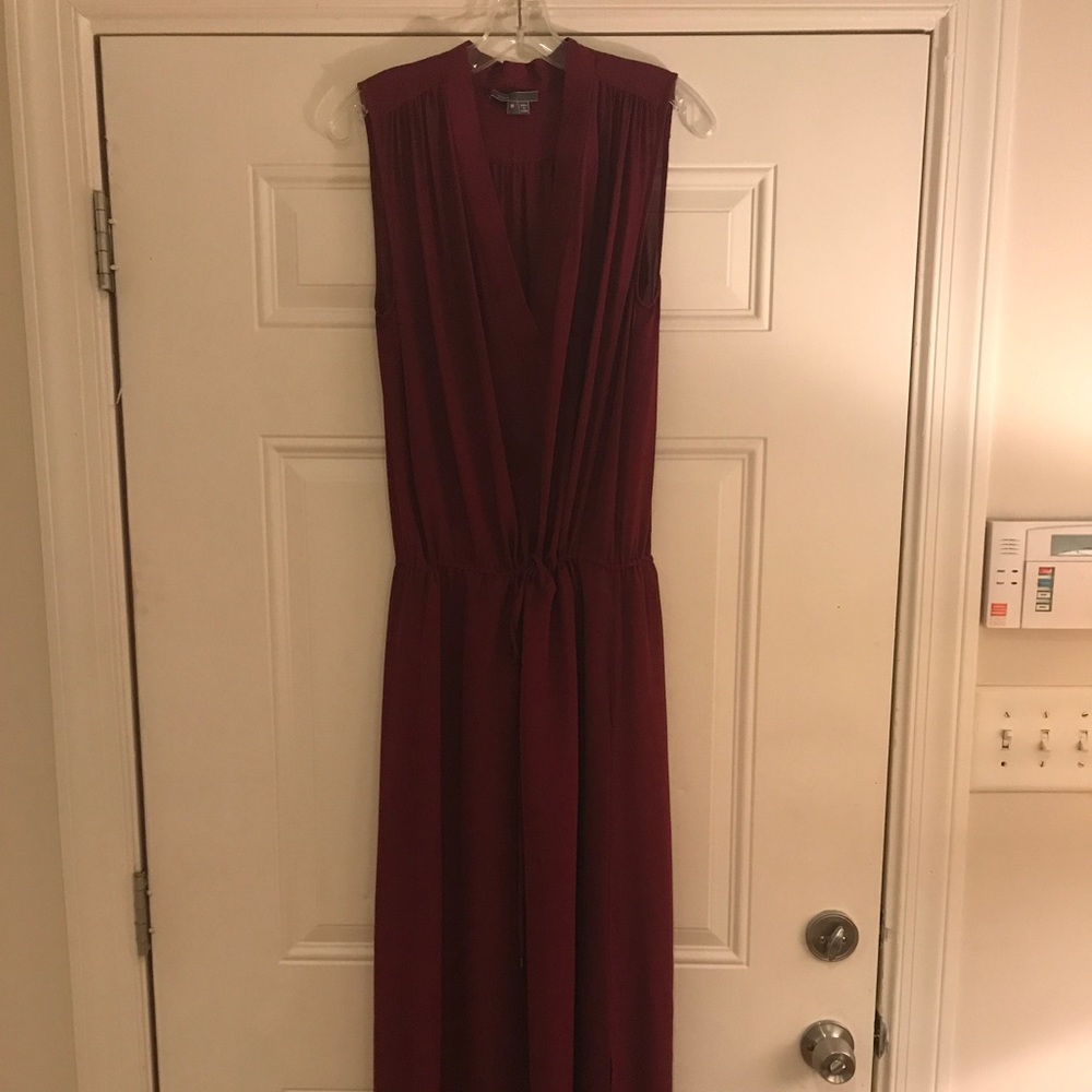 Vince silk blend dress