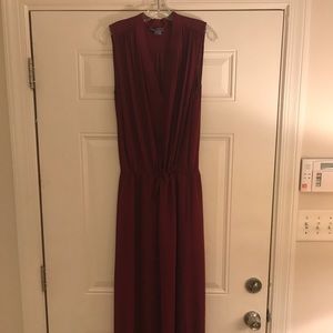 Vince silk blend dress