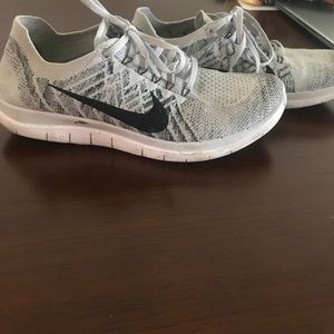 Nike Free Flyknit running shoes!