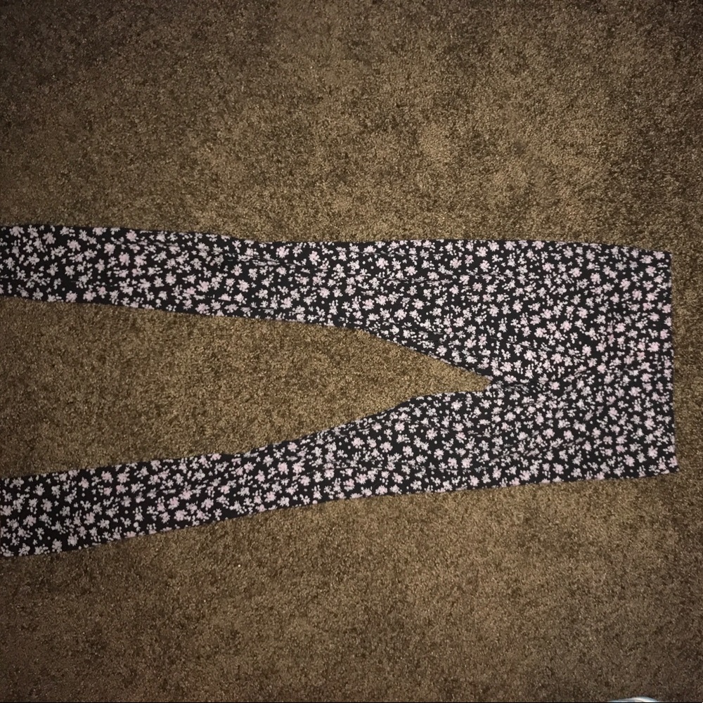 Floral leggings
