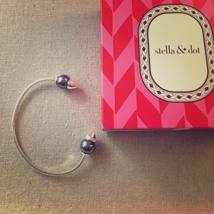 Stella & Dot Pearl Spike Cuff