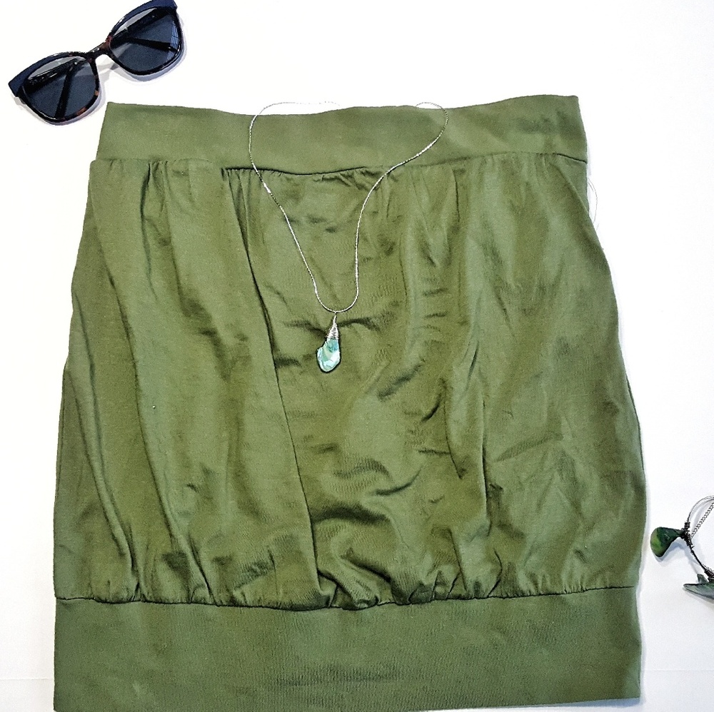 Ladies OliveTube Top - Strapless Top