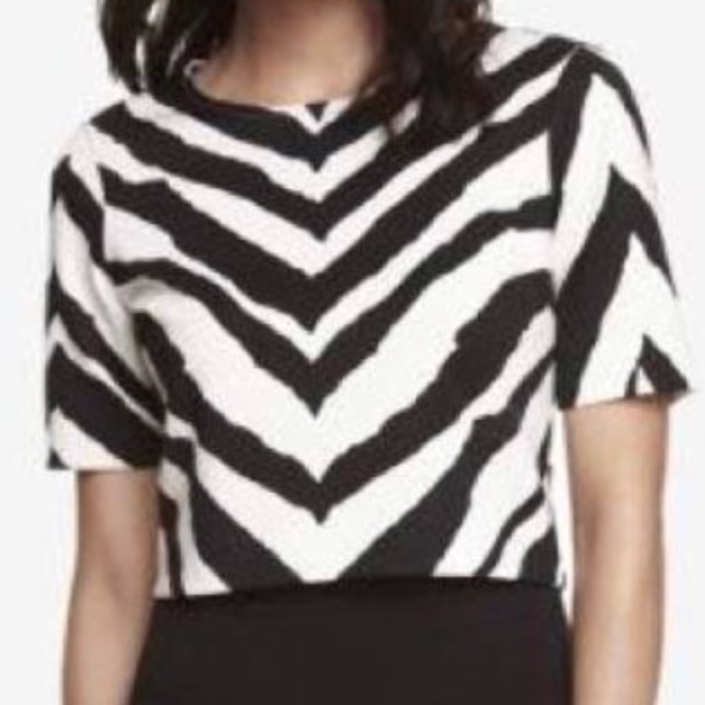 Zebra crop top!