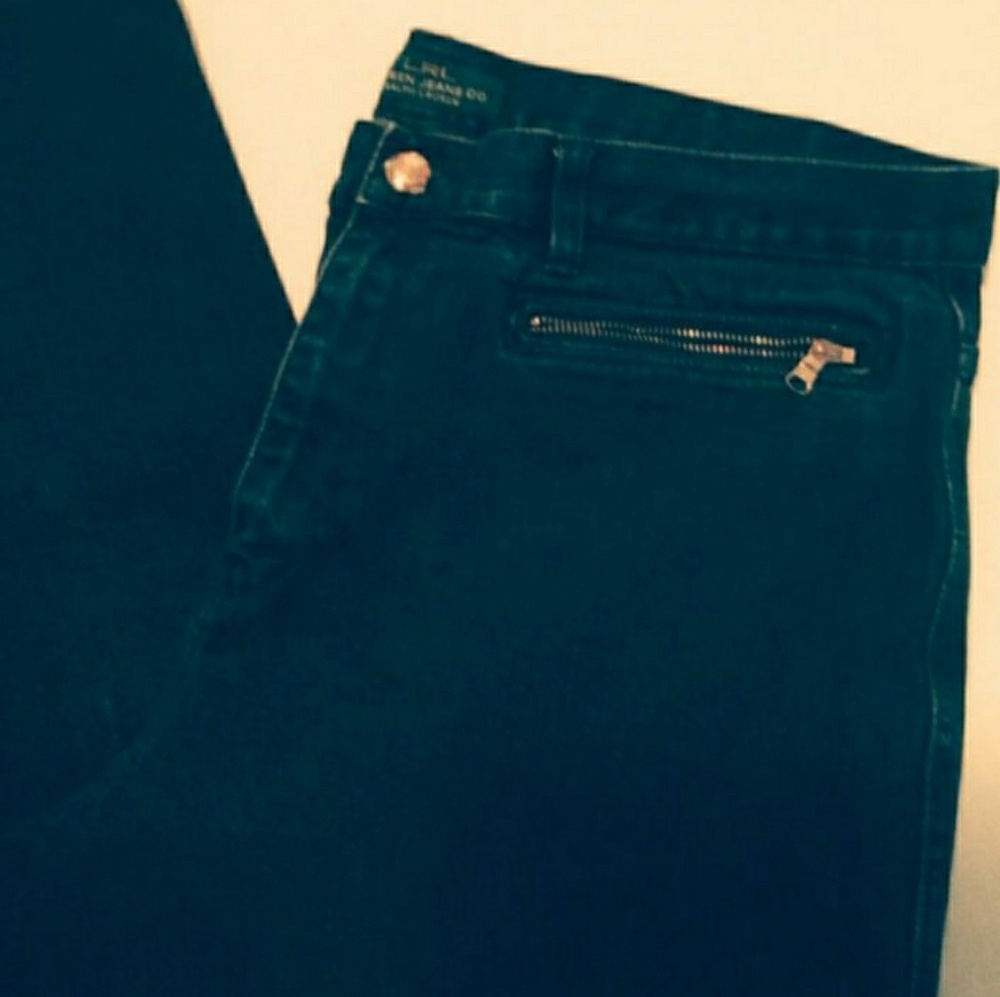 Ralph Lauren dark blue jeans EUC