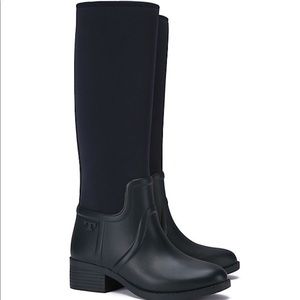 Tory Burch Navy April Rainboot *NWT*