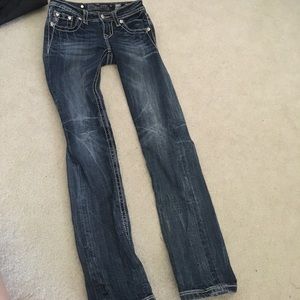 Little girls size 10 skinny jeans!