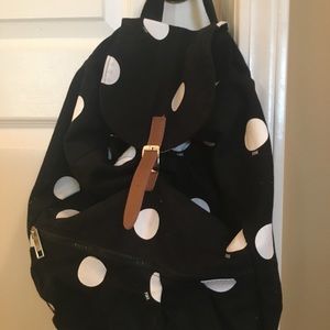 Pink by Victoria's Secret polka dot backpack