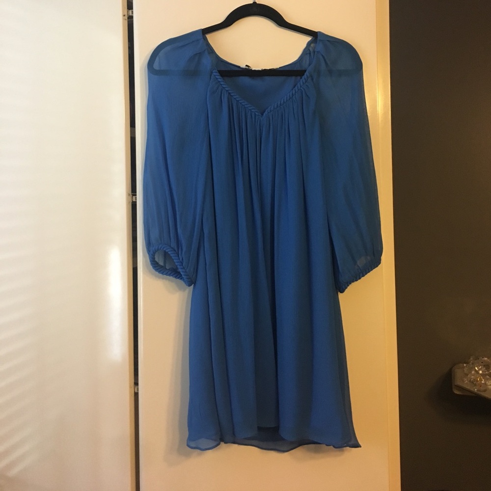 DIANEvonFURSTENBERG blue dress