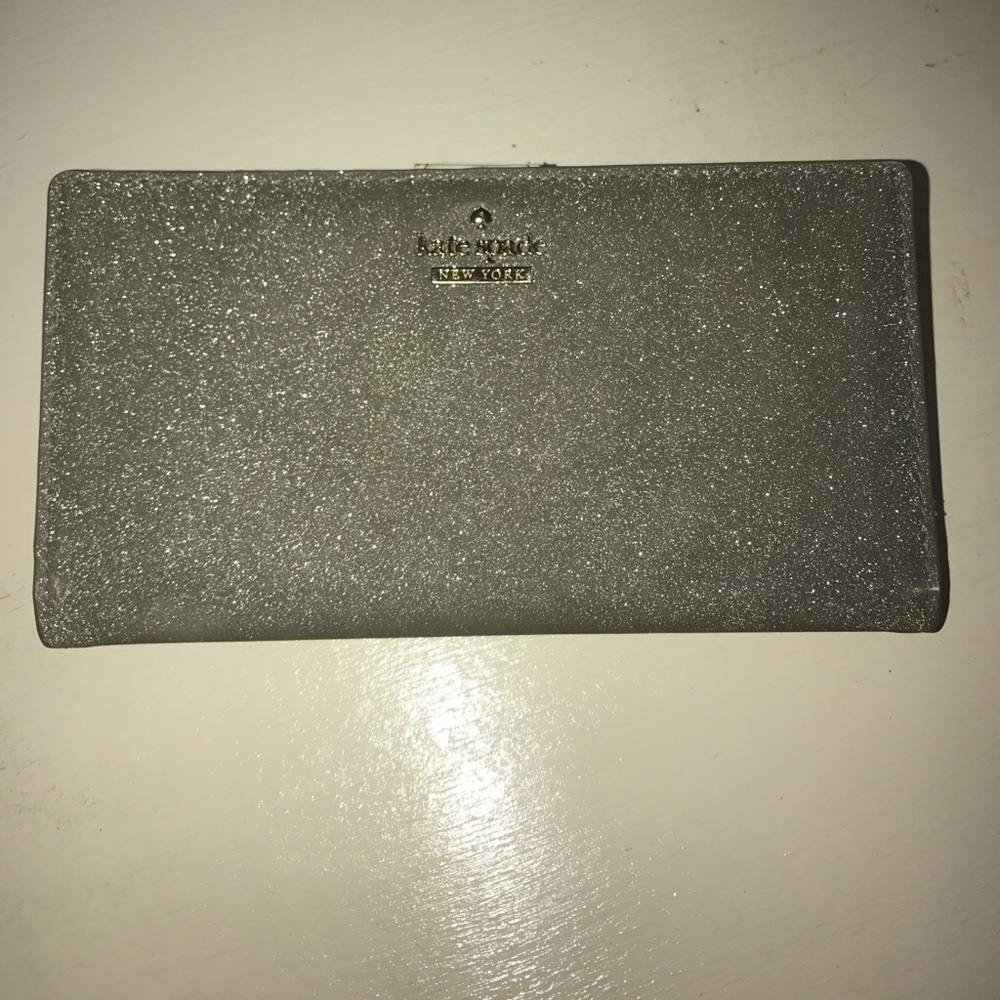 Kate Spade glitter wallet