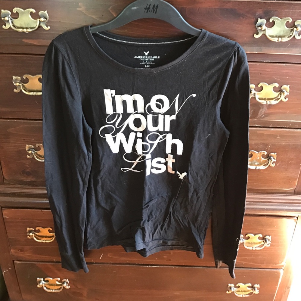 I'm on your wish list tee