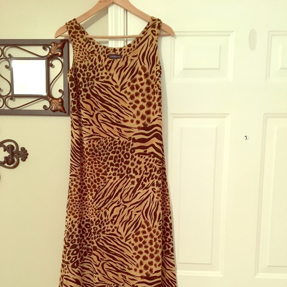 LIZ Claiborne/full length reversible dress