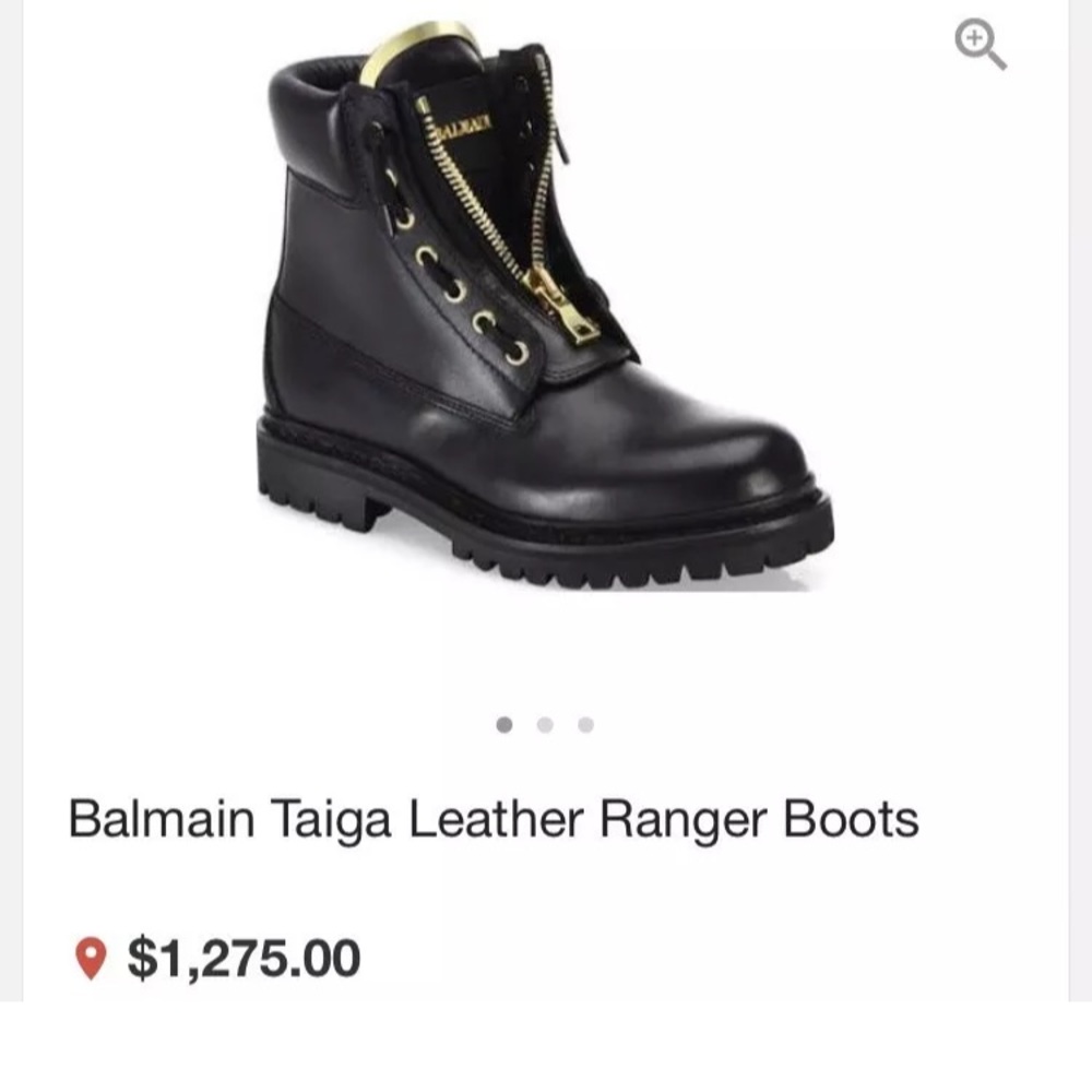 SOLD Balmain Boots preowned