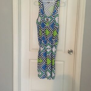 MudPie racerback sun dress with belt