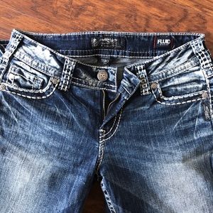 Silver Jeans Suki Capris (30x20 1/2) EUC