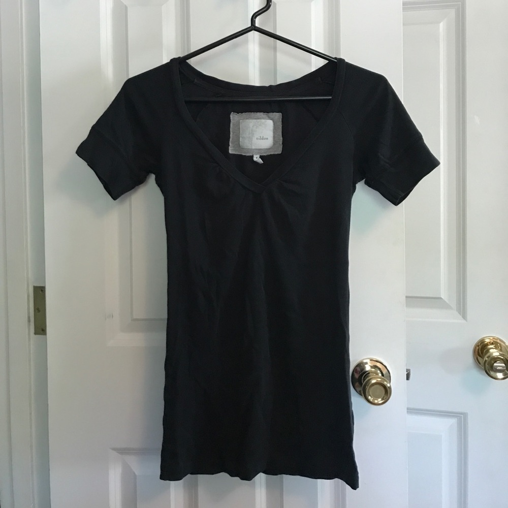 Black v neck