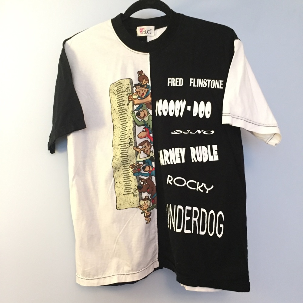 B&W Warner Bros Cartoon Shirt