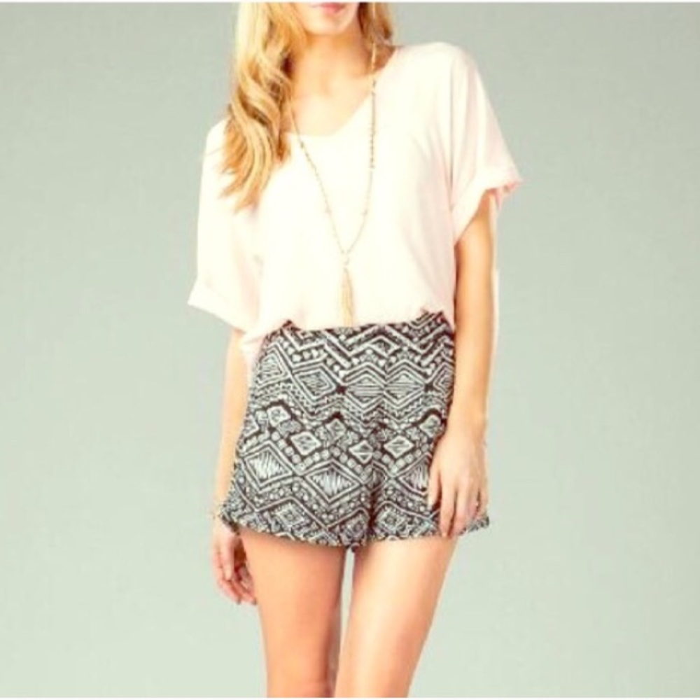 Francesca's Collections tribal shorts