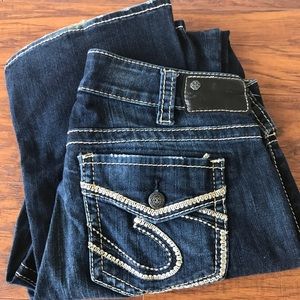 Silver Jeans Suki Mid Slim Bootcut 30x35 GUC