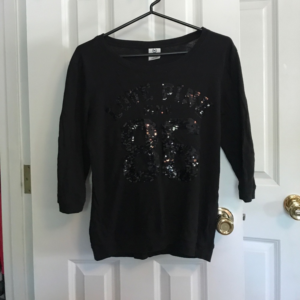 Black quarter sleeve shirt from Pink