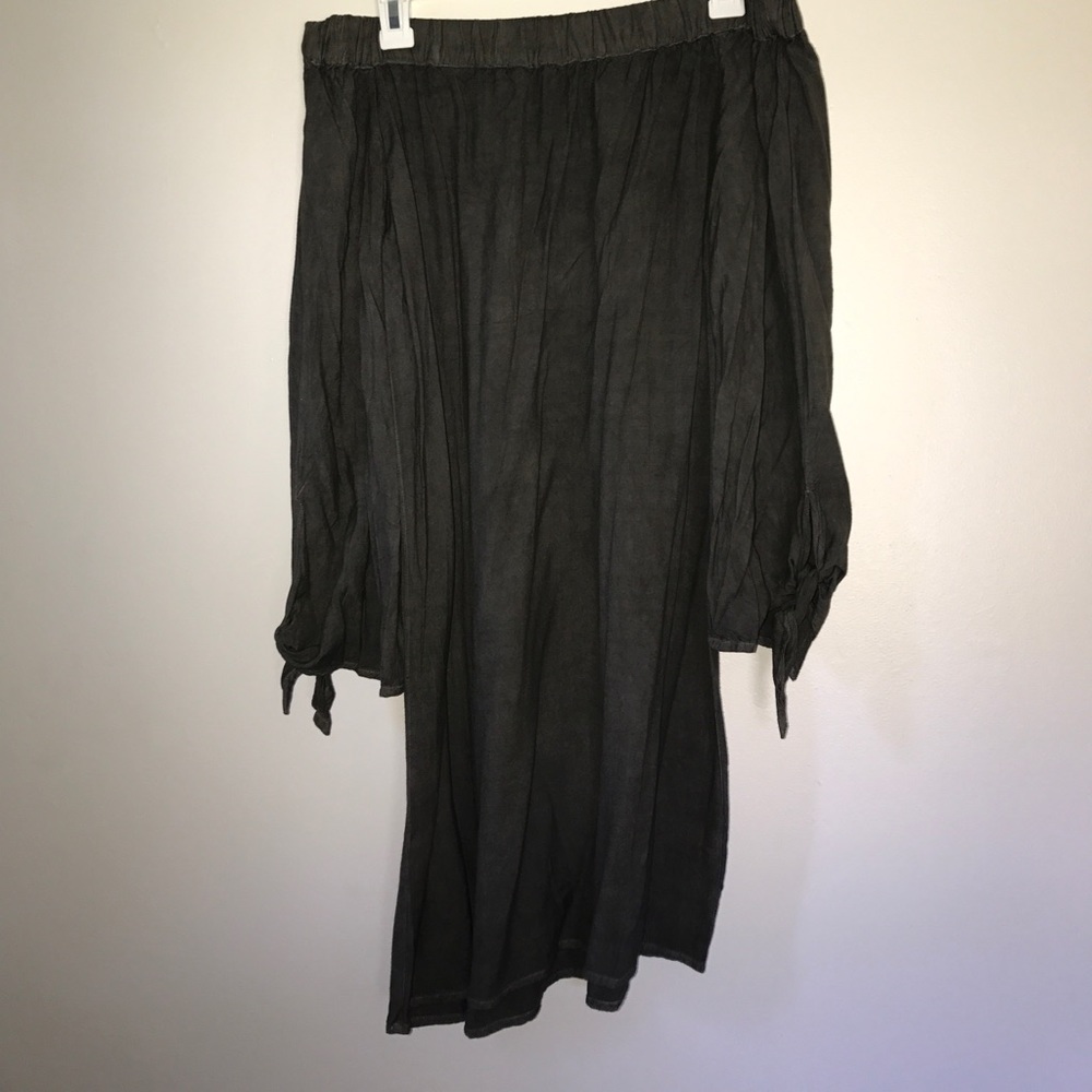 Off the shoulder dress