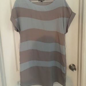 Cute grey and light blue dress!