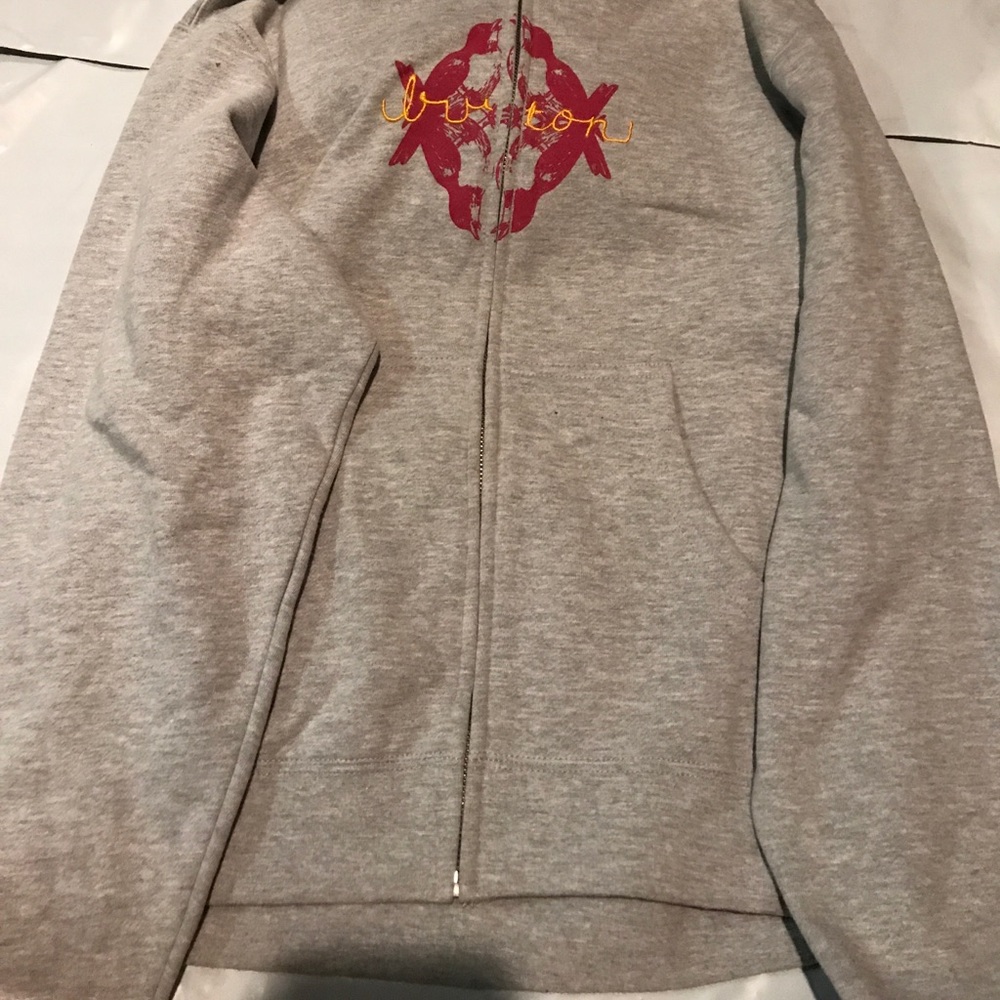 Burton girls zip up hoodie