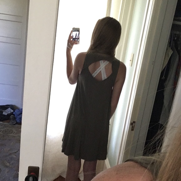 Olive Swing Dress - Picture 3 of 6