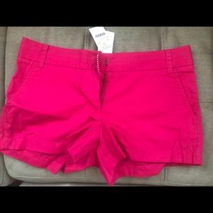 Pink jcrew shorts