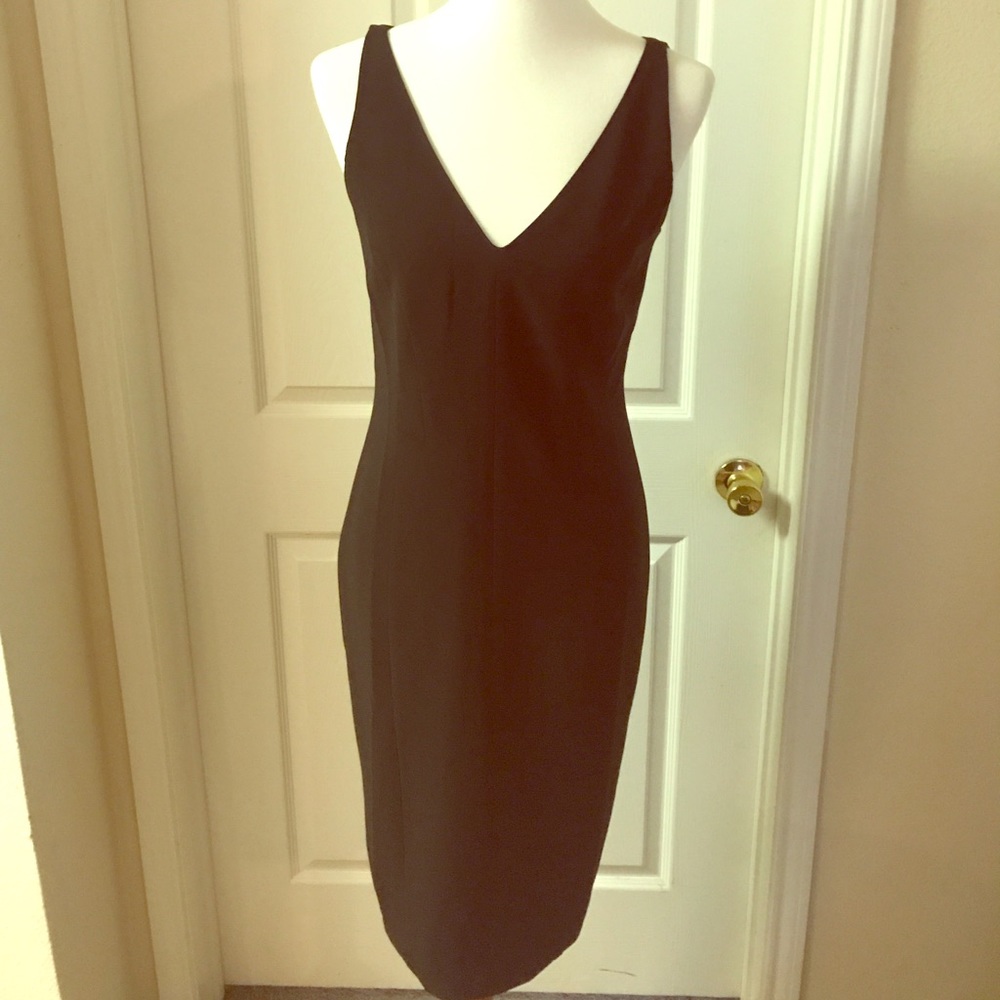 Ann Taylor Sleeveless Black Dress