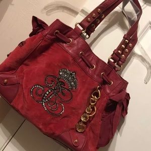 All Hail Juicy Couture Velour Handbag