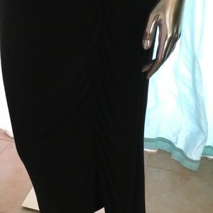 Black maxi skirt