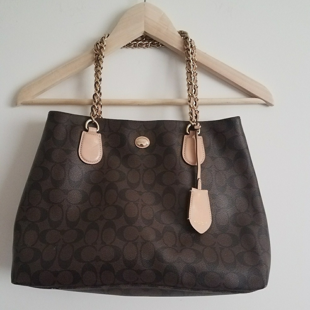 **sold** coach hand bag