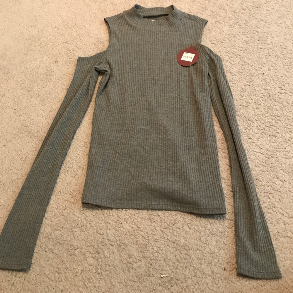 cold shoulder shirt