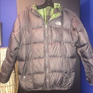 Northface reversible coat Youth Large 14-16