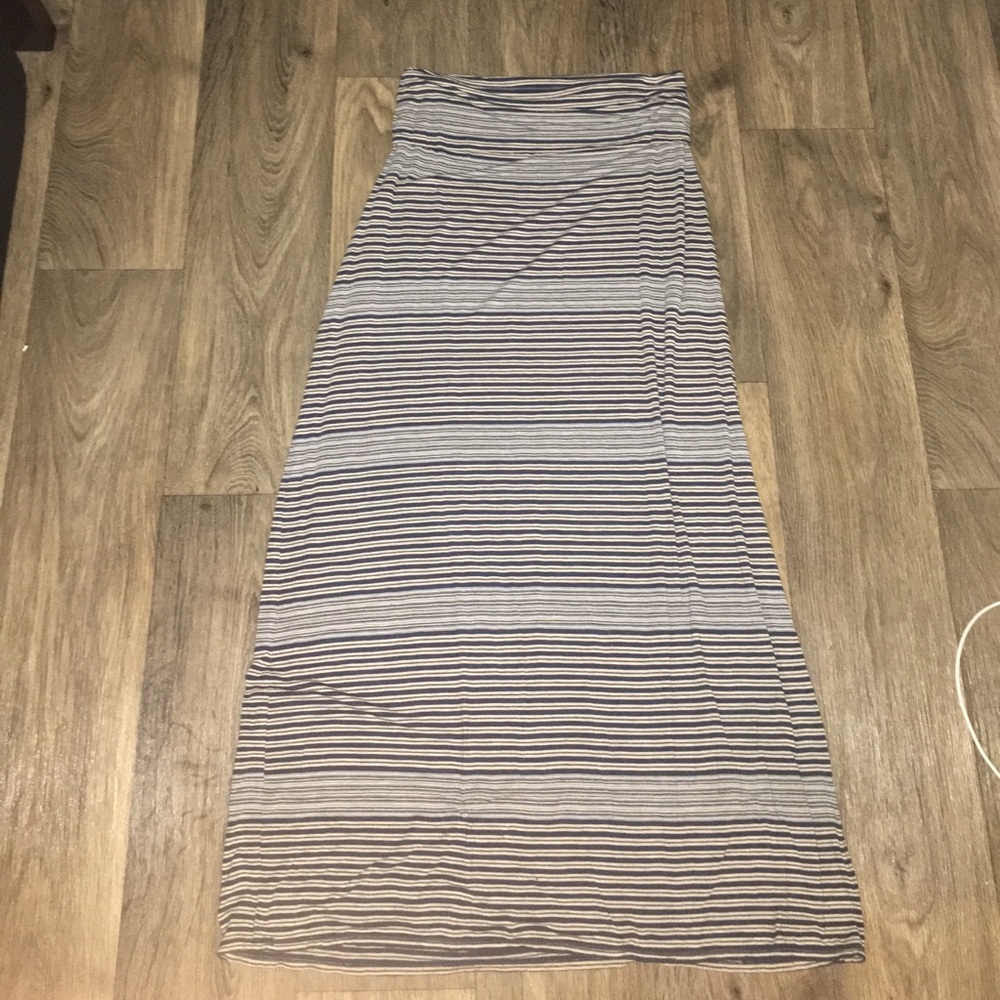 MAXI skirt / all stripes hunny