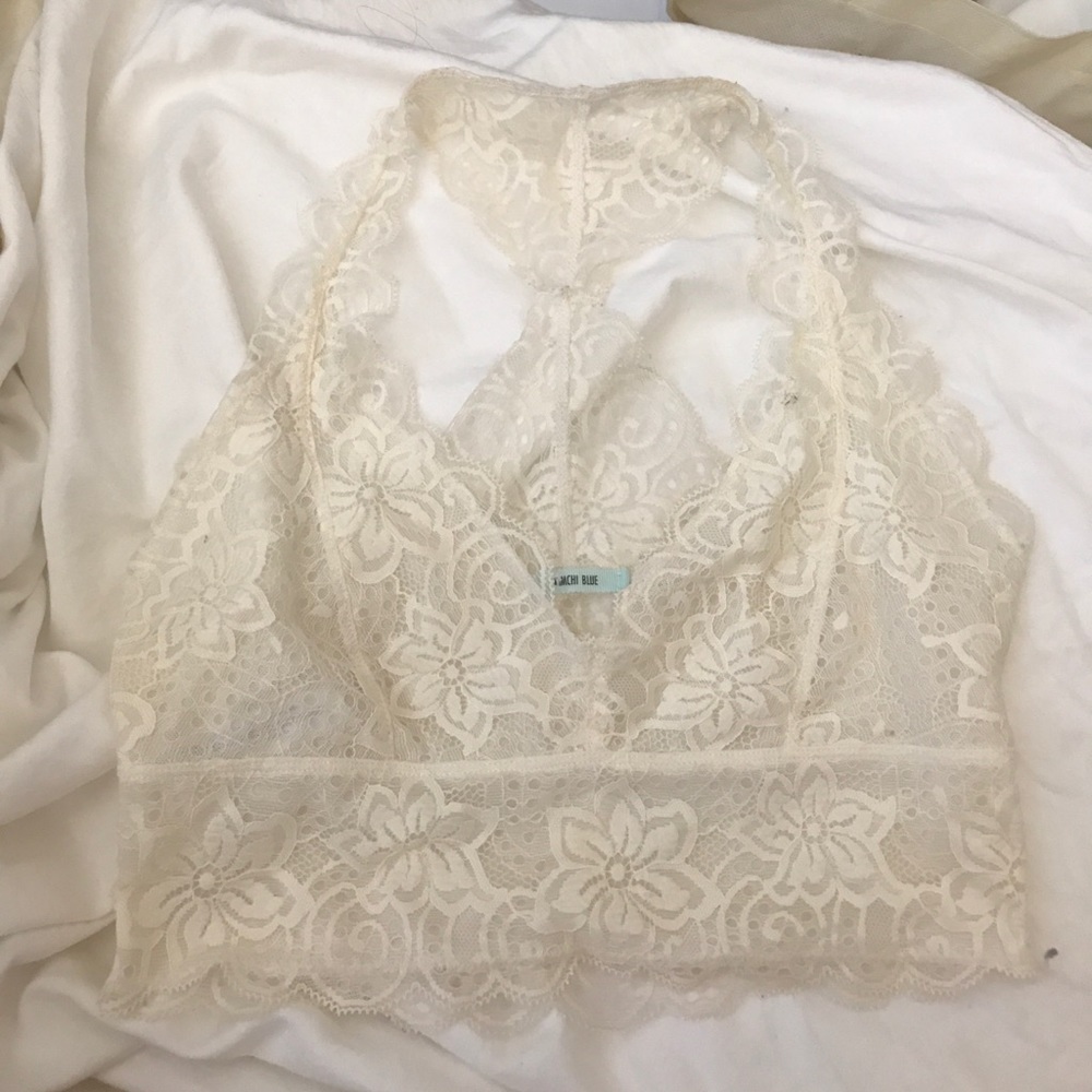 Lace Halter Bralette