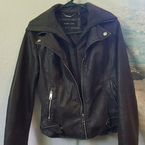 Vegan leather jacket