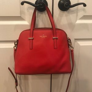 Fiery red Kate Spade should bag/pocketbook!